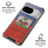 Haiti Flag Dark Wood Google Pixel 10 Clear Case
